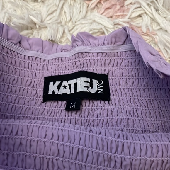 KatieJ tween purple mini skirt - Picture 2 of 3